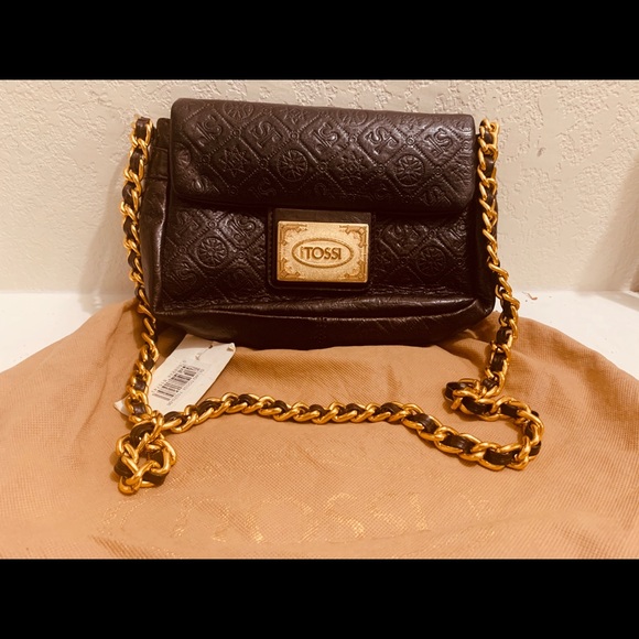 Silvio Tossi Leather Chain Strap Bag - Picture 3 of 10